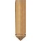 Ekena Millwork Funston Arts & Crafts Rough Sawn Bracket, Western Red Cedar, 6"W x 24"D x 24"H BKT06X24X24FST03RWR - alternate 2